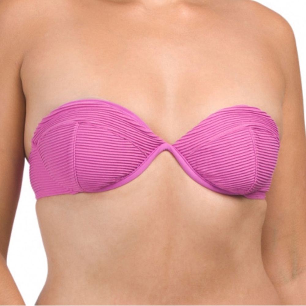 VIX Paula Hermanny Kayla Taylor Bandeau Bikini Medium - Picture 2 of 8